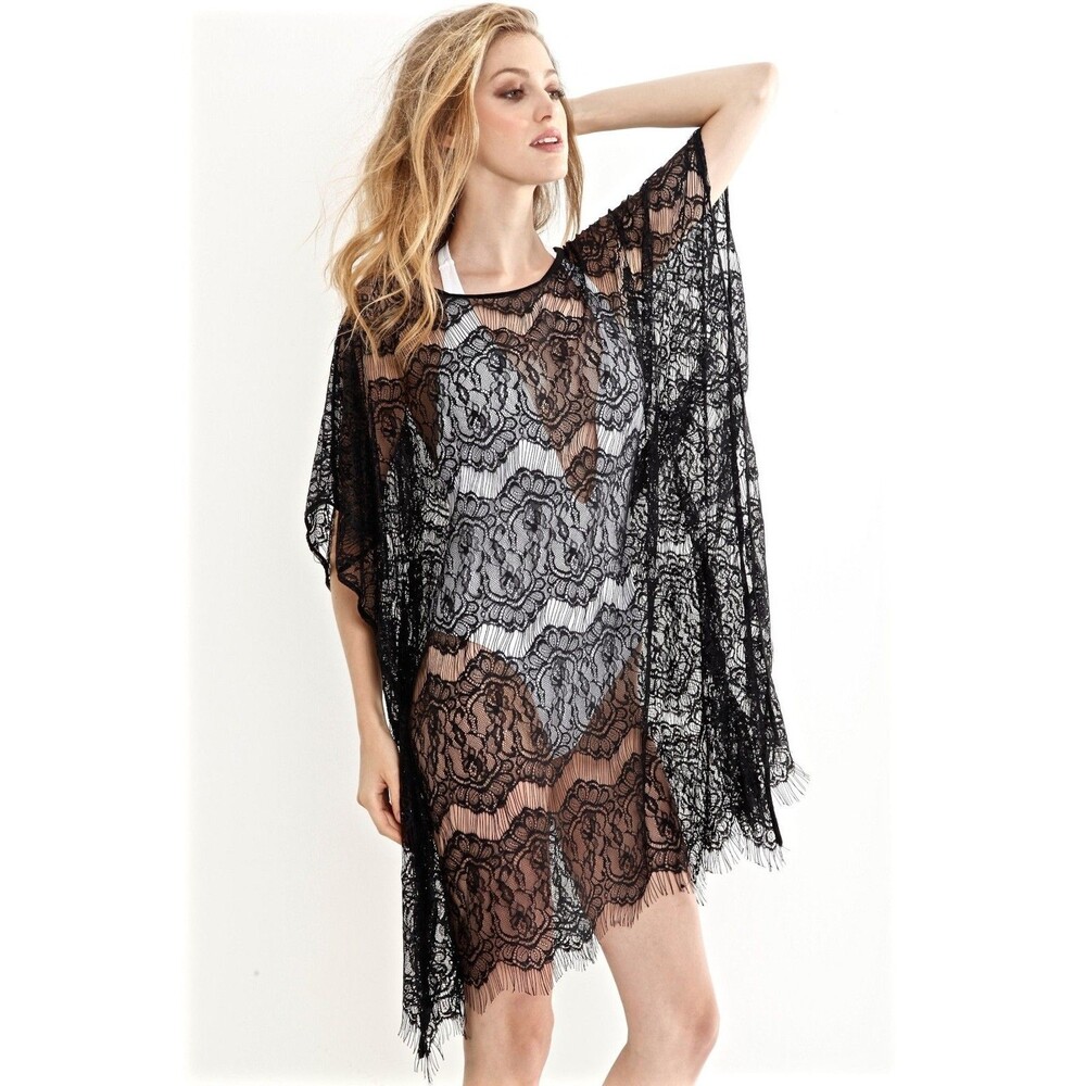 Peixoto Lace Ruana Cover-up Poncho